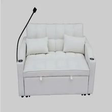 Load image into Gallery viewer, Modern Velvet Double Sofa Bed With Pull-out Bed 3-in-1 Convertible Sofa Bed ITDinos®