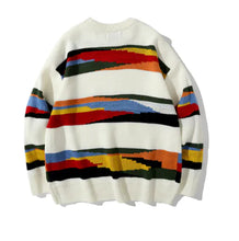 Load image into Gallery viewer, Men's Contrast Color Striped Knitted Sweater ITDinos®