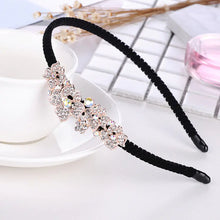 Load image into Gallery viewer, Butterfly Hair Band with Rhinestone Clips