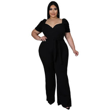 Load image into Gallery viewer, Chic Plus Size Ruffled Jumpsuit