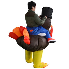 Load image into Gallery viewer, Inflatable Turkey Costume for Christmas and Thanksgiving ITDinos®