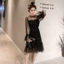 Load image into Gallery viewer, Enchanted Net Yarn Fairy Dress