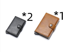 Lade das Bild in den Galerie-Viewer, RFID Leather Cardholder Wallet ITDinos®