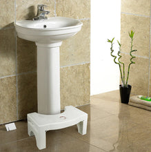 Load image into Gallery viewer, Compact Folding Bathroom Stool