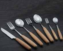 Load image into Gallery viewer, Stainless Steel Cutlery Set with Wooden Handle ITDinos®