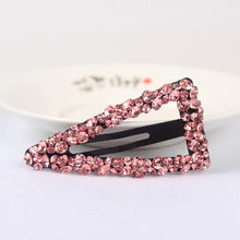 Load image into Gallery viewer, Korean Style Rectangular BB Hair Clip with Rhinestones