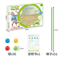 Load image into Gallery viewer, DIY Bead Tent Playhouse for Kids - Indoor/Outdoor Toy ITDinos®