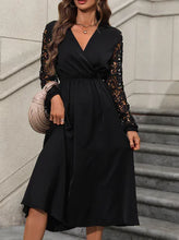 Load image into Gallery viewer, Elegant Long Lace High Waist Slimming Dress ITDinos®