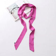 Load image into Gallery viewer, "Women's Solid Color Long Scarf - Versatile Fashion Accessory"