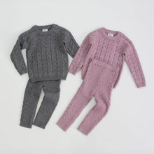 Load image into Gallery viewer, Knitted Sweater and Pants Set for Infants and Toddlers ITDinos®