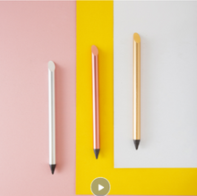Lade das Bild in den Galerie-Viewer, Creative Metal Inkless Pencil & Metal eternal pen writing tools Itdinos