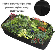 Load image into Gallery viewer, 1PC Fabric Raised Garden Bed Rectangle Breathable Planting Container Growth Bag Home Garden Supplies Itdinos