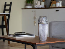 Lade das Bild in den Galerie-Viewer, Handpainted Glass Vase for Flowers | Art Glass Vase | Interior Design Home Decor | Table vase 10 in Itdinos