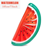 Load image into Gallery viewer, 185cm Inflatable Giant Pool Float Mattress Toys Watermelon Pineapple Cactus Beach Water Swimming Ring Lifebuoy Sea Party Itdinos