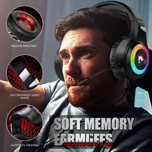 Lade das Bild in den Galerie-Viewer, Gaming Headset With Microphone RGB Light Itdinos