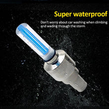 Load image into Gallery viewer, 1/2Pcs Neon Lights Tire Wheel Valve Cap Light LED Itdinos
