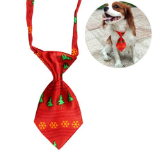 Load image into Gallery viewer, Christmas Dog Necktie Itdinos