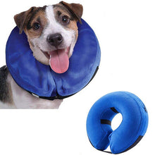 Load image into Gallery viewer, Pet Dog Collar Inflatable Anti-Bite Recovery Neck Protector Surgery Cone Itdinos