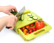 Load image into Gallery viewer, Sink drain cutting board & Plastic cutting board & Fruit plate kitchen tools Itdinos