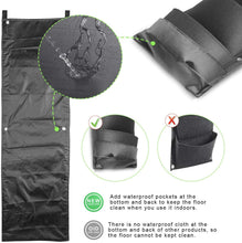 Load image into Gallery viewer, NEW DESIGN Vertical Hanging Garden Planter Flower Pots Layout Waterproof Wall Mount Hanging Flowerpot Bag Indoor Outdoor Use Itdinos