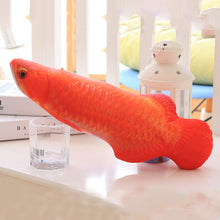 Lade das Bild in den Galerie-Viewer, 1PC 3D Fish Creative Pet Cat Kitten Chewing Cat Toys Doll Catnip Stuffed Fish Interactive Kitten Playing Toy Stuffed Pillow Itdinos