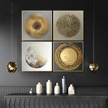 Lade das Bild in den Galerie-Viewer, Abstract Gold Luxury Posters Nordic Canvas Art Painting Itdinos
