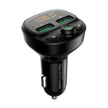 Lade das Bild in den Galerie-Viewer, Car Bluetooth FM Transmitter with 5.0 Dual USB Charger Itdinos