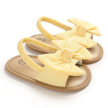 Load image into Gallery viewer, 2020 Baby Girls Bow Knot Sandals Cute Summer Soft Sole Flat Princess Shoes Infant Non-Slip First Walkers Itdinos