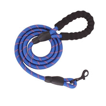 Load image into Gallery viewer, Large Dog Reflective Rope Durable Large Dog Leash Walking Big Dog Collar Strengthen Traction Harness Round Nylon Medium Dog Lead Itdinos