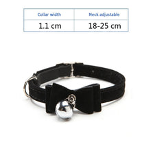 Lade das Bild in den Galerie-Viewer, Cat Collar With Bell Collar For Cats Kitten Puppy Leash Collars For Cats Dog Chihuahua Pet Cat Collars Leashes Lead Pet Supplies Itdinos