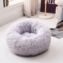 Load image into Gallery viewer, Long Plush Super Soft Dog Bed Pet Kennel Round Sleeping Bag Lounger Cat House Winter Warm Sofa Basket for Small Medium Large Dog Itdinos