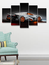 Lade das Bild in den Galerie-Viewer, Premium Digital Printed Wall Art Painting (Piece Of 5) Itdinos