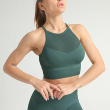 Load image into Gallery viewer, Kaminsky Women Sports Tank Top Beauty Back Sports Bra Top Shock-Proof Gathering High-Intensity Sport Gym Underwear Fitness Top Itdinos