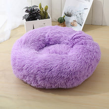 Load image into Gallery viewer, Donut Dog Bed Warm Soft Long Plush Pet Cushion Itdinos