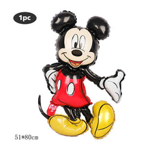 Lade das Bild in den Galerie-Viewer, 112cm Giant Mickey Minnie Mouse Balloon Cartoon Foil Birthday Party Balloon children Birthday Party Decorations kids Gift Itdinos