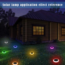 Lade das Bild in den Galerie-Viewer, Waterproof Solar Panel Lawn Lamp Garden Yard Path Lawn Solar Lamps Outdoor Grounding Sun Light Built In Battery Colourful Itdinos