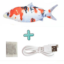 Load image into Gallery viewer, Interactive Electric floppy Fish Cat toy Itdinos