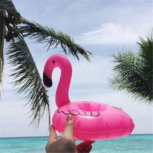 Lade das Bild in den Galerie-Viewer, Summer Inflatable Flamingo Cup Holders Swimming Float Circle Swimming Pool Party For Adult Pool Float Drink Holder Itdinos