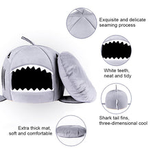 Load image into Gallery viewer, Soft Pet Cushion Dog House Shark Itdinos