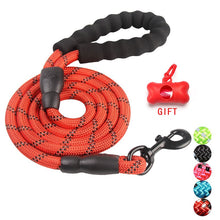 Load image into Gallery viewer, Durable Nylon Dog harness Color 1.5M Pet Dog Leash Walking Training Leash Cats Dogs Leashes Strap Dog Belt Rope Itdinos