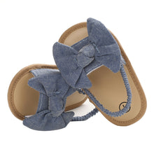 Load image into Gallery viewer, 2020 Baby Girls Bow Knot Sandals Cute Summer Soft Sole Flat Princess Shoes Infant Non-Slip First Walkers Itdinos