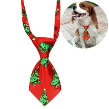 Load image into Gallery viewer, Christmas Dog Necktie Itdinos