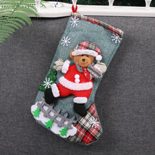 Load image into Gallery viewer, Christmas Xmas Tree Hanging Party Tree Decor Santa Stocking Sock Gift Candy Bags Itdinos