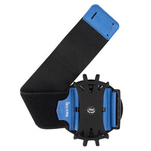 Lade das Bild in den Galerie-Viewer, Abnehmbare rotierende Sporttelefon-Armband-Laufhandgelenktasche Generation Fahren Takeaway Navigation Armtasche Fitness Radfahren Trave