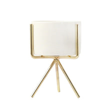 Lade das Bild in den Galerie-Viewer, 1Set Nordic Style Ceramic Iron Art Vase Minimalism Flower Vases Home Decoration Green Plant Flowerpot Coffeehouse OfficeRoom Itdinos