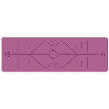 Lade das Bild in den Galerie-Viewer, Non-Slip Yoga Mat With Position Line Itdinos