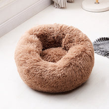 Load image into Gallery viewer, Long Plush Super Soft Dog Bed Pet Kennel Round Sleeping Bag Lounger Cat House Winter Warm Sofa Basket for Small Medium Large Dog Itdinos