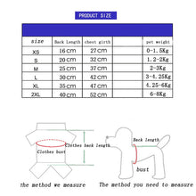 Load image into Gallery viewer, Classic Warm Dog Clothes Itdinos