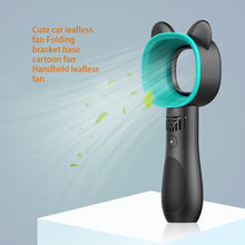 Load image into Gallery viewer, Cat Outdoor Usb Rechargeable Bladeless Fan Itdinos