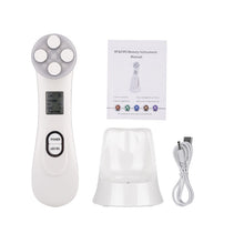 Load image into Gallery viewer, Mesoterapia Facial 5 in 1 LED Skin Tightening Beauty RF EMS Photon Light Therapy Anti Aging Skin Rejuvenation Skin Care Tools Itdinos